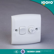 Igoto E135-F British Standard 1-fach Lüftergeschwindigkeit Controller Wandschalter / Wasserdichte Wandschalter / Switch